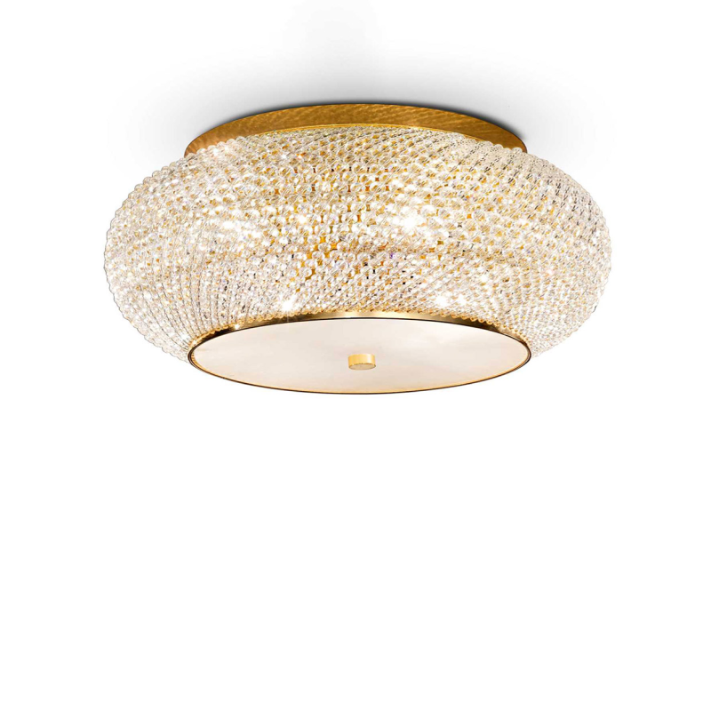 IDEAL LUX 165004 PASHA PL14 stropné svietidlo zlaté
