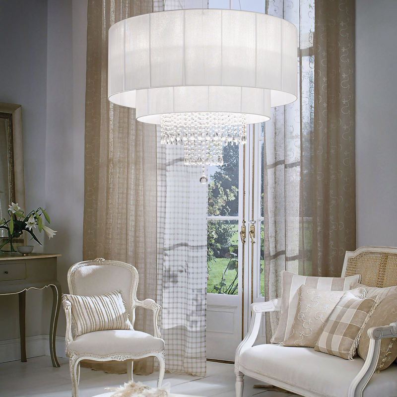 IDEAL LUX 165011 OPERA SP10 závesné svietidlo biele