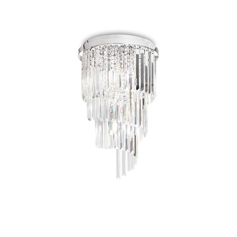 IDEAL LUX 168920 CARLTON PL8 stropné svietidlo priesvitné