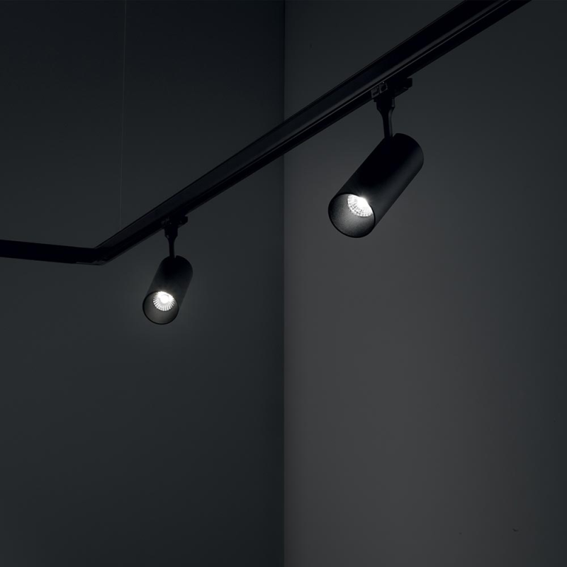 IDEAL LUX 189642 SMILE TR 3-PHASE 20W CRI80 24° 3000K lištové svietidlo čierne