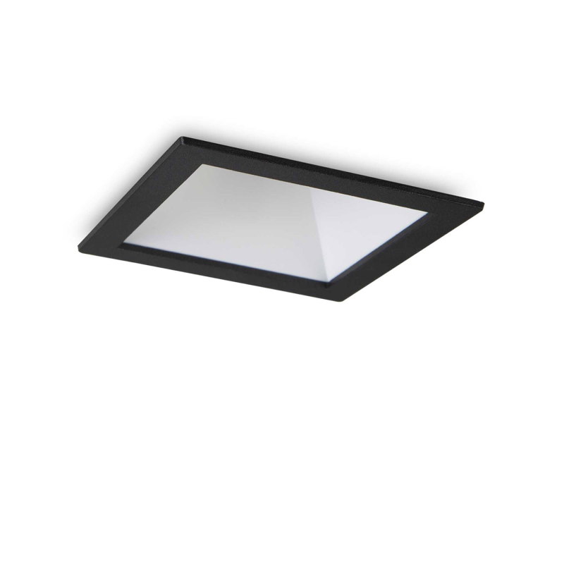 IDEAL LUX 192406 GAME SQUARE 11W 3000K zápustné svietidlo čierne