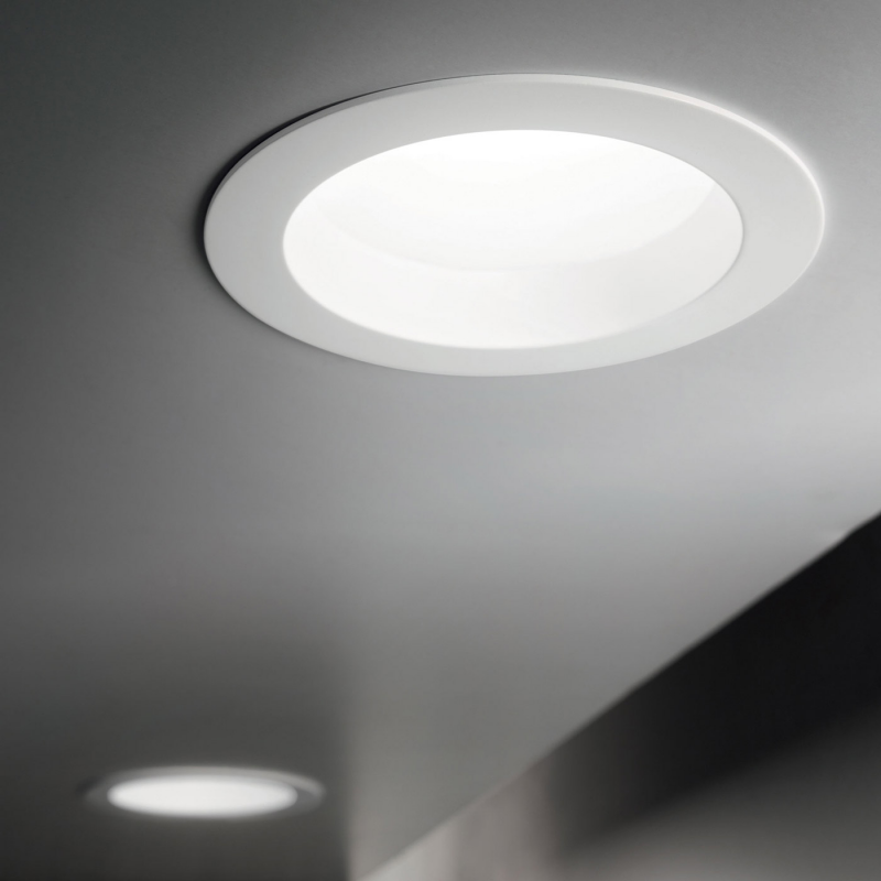 IDEAL LUX 193519 BASIC FI WIDE 10W 3000K zápustné svietidlo biele