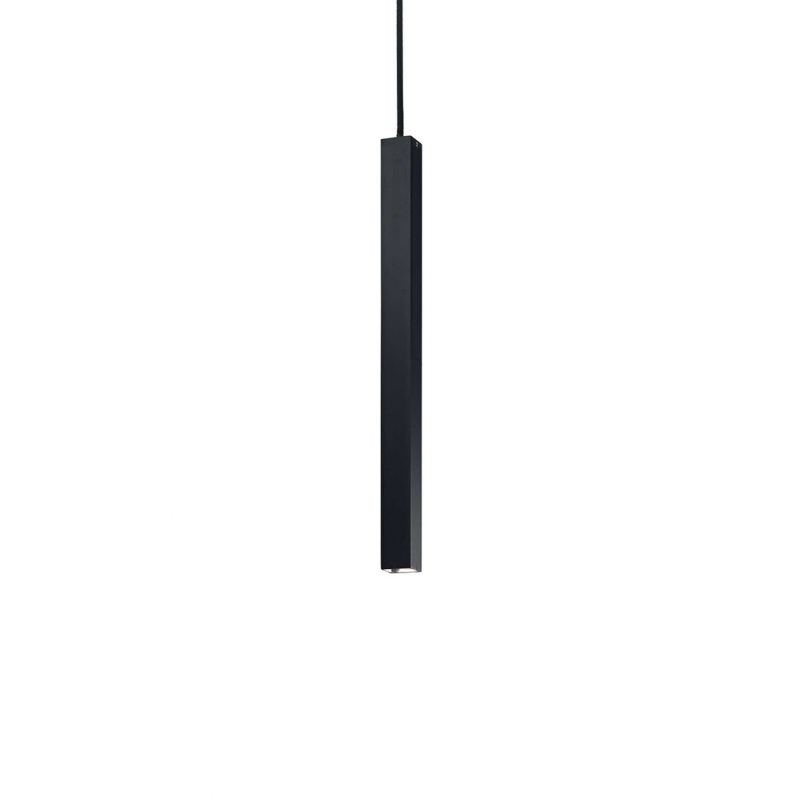 IDEAL LUX 194202 ULTRATHIN SP D040 SQUARE 3000K závesné svietidlo čierne