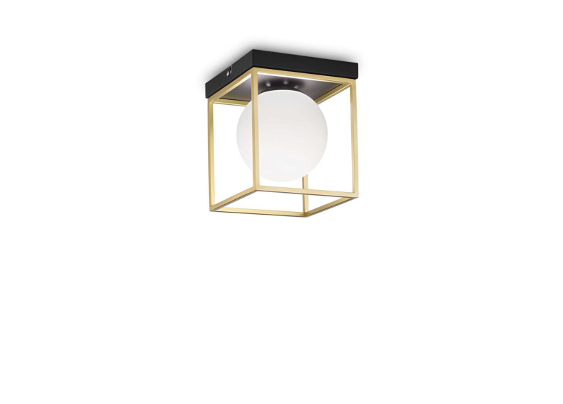 IDEAL LUX 198132 LINGOTTO PL1 stropné svietidlo mosadzné