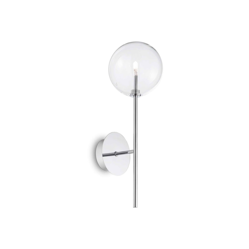 IDEAL LUX 200132 EQUINOXE AP1 nástenné svietidlo chrómové