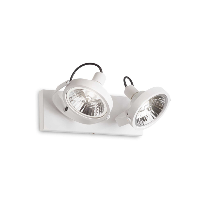 IDEAL LUX 200200 GLIM PL2 stropné bodové svietidlo biele