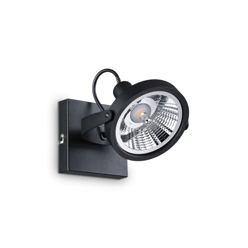 IDEAL LUX 200231 GLIM PL1 stropné bodové svietidlo čierne