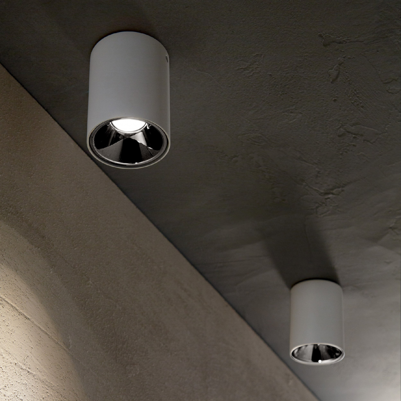 IDEAL LUX 205977 NITRO PL 15W ROUND stropné 3000K bodové LED svietidlo biele