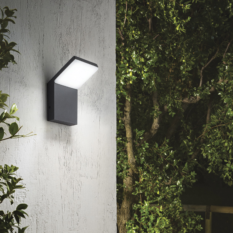 IDEAL LUX 209845 STYLE AP 4000K vonkajšie svietidlo antracitové