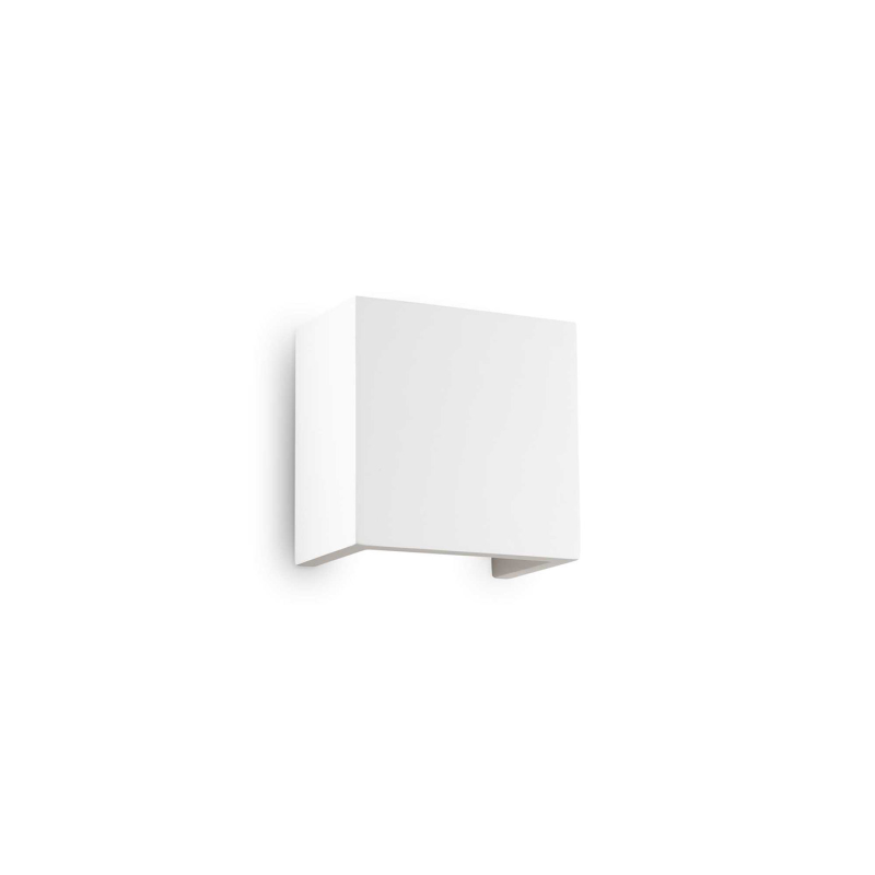 IDEAL LUX 214672 FLASH GESSO AP1 SMALL nástenné svietidlo biele