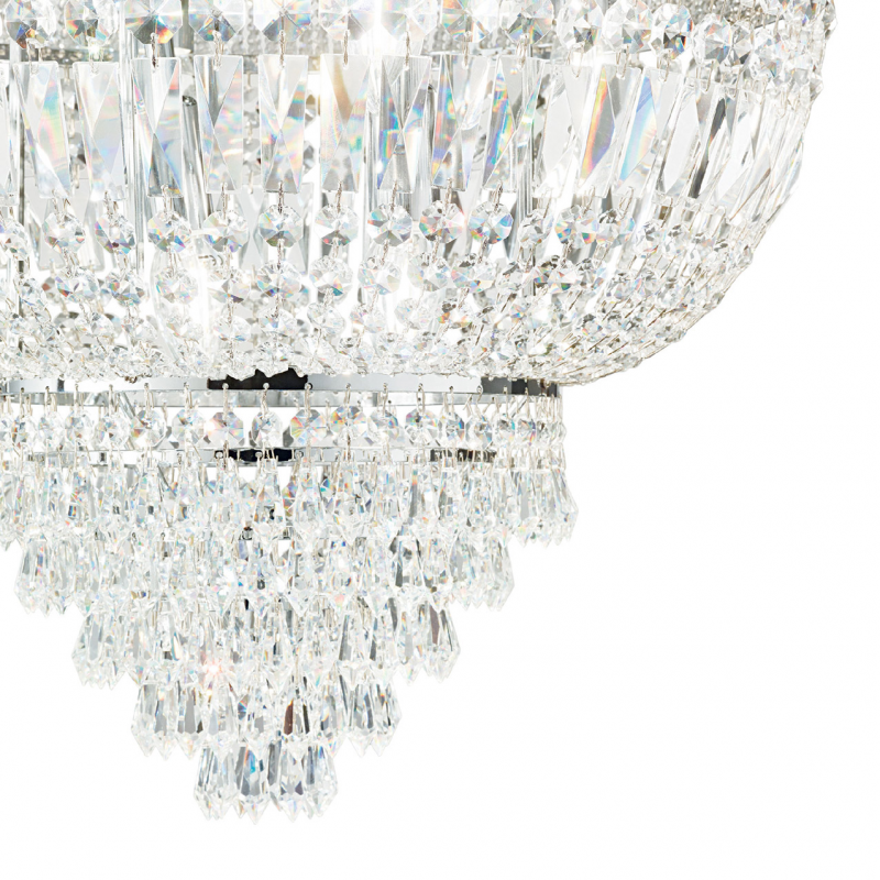 IDEAL LUX 215969 DUBAI SP10 závesné svietidlo priesvitné