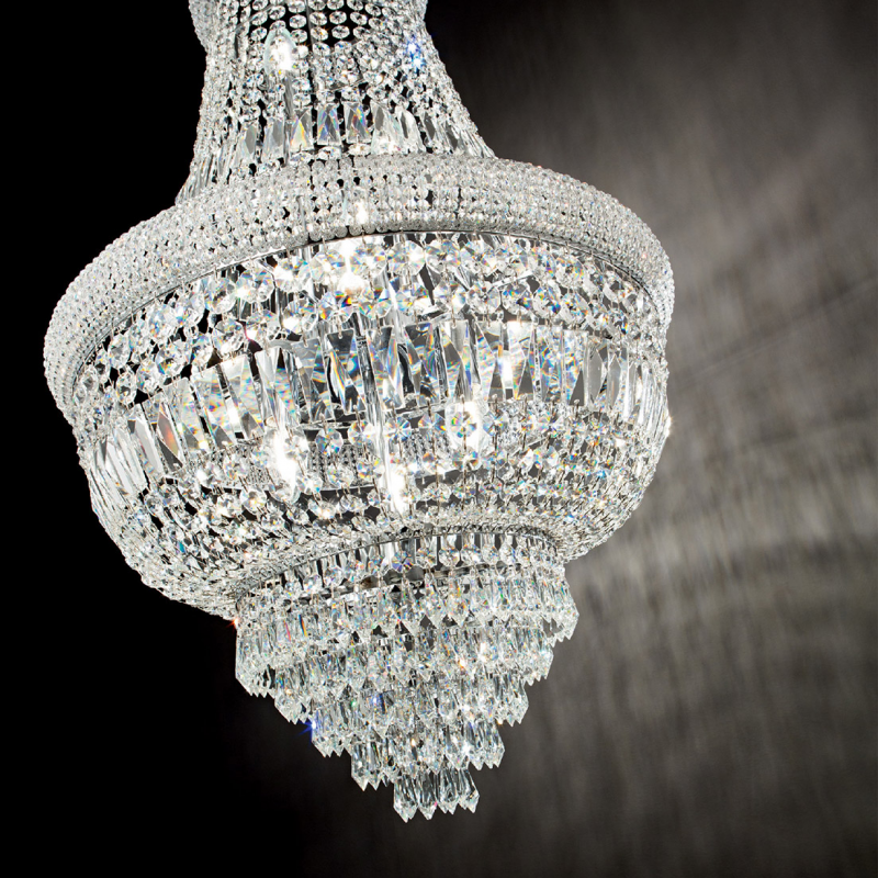 IDEAL LUX 215969 DUBAI SP10 závesné svietidlo priesvitné