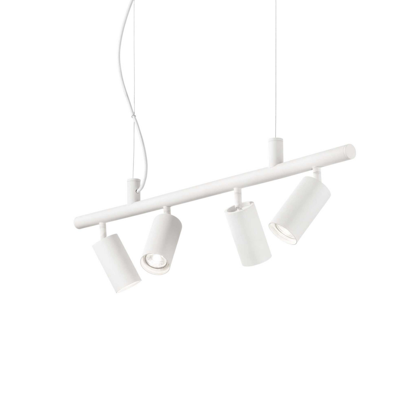 IDEAL LUX 231372 DYNAMITE SP4 závesné bodové svietidlo biele