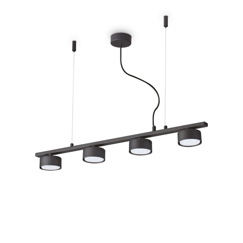 IDEAL LUX 235455 MINOR LINEAR SP4 závesné svietidlo čierne