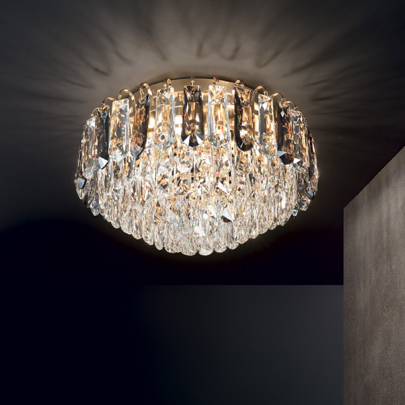 IDEAL LUX 241296 MAGNOLIA PL7 stropné svietidlo zlaté