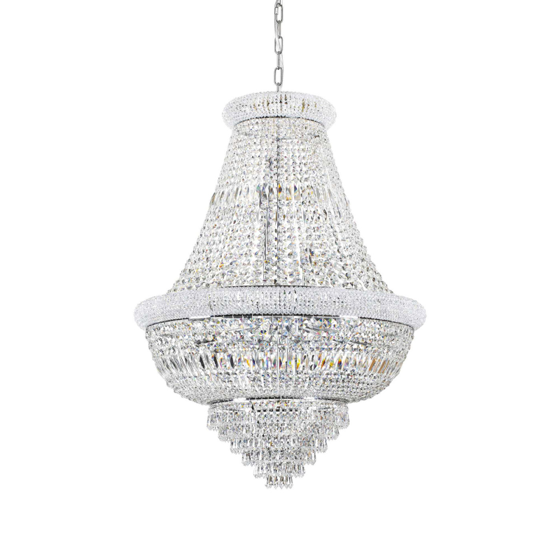IDEAL LUX 243597 DUBAI SP24 závesné svietidlo chrómové