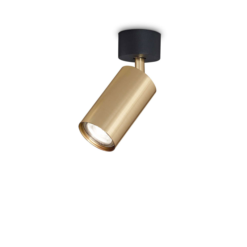 IDEAL LUX 244662 DYNAMITE PL1 stropné bodové svietidlo mosadzné