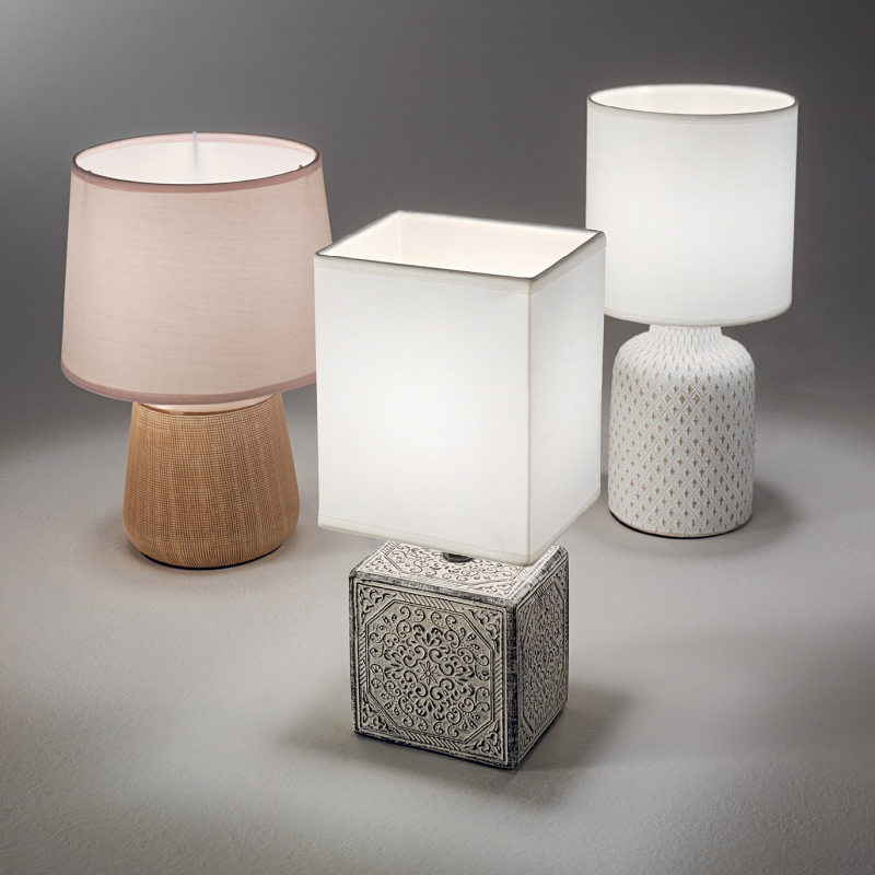 IDEAL LUX 245331 KALI-2 TL1 stolová lampa béžová