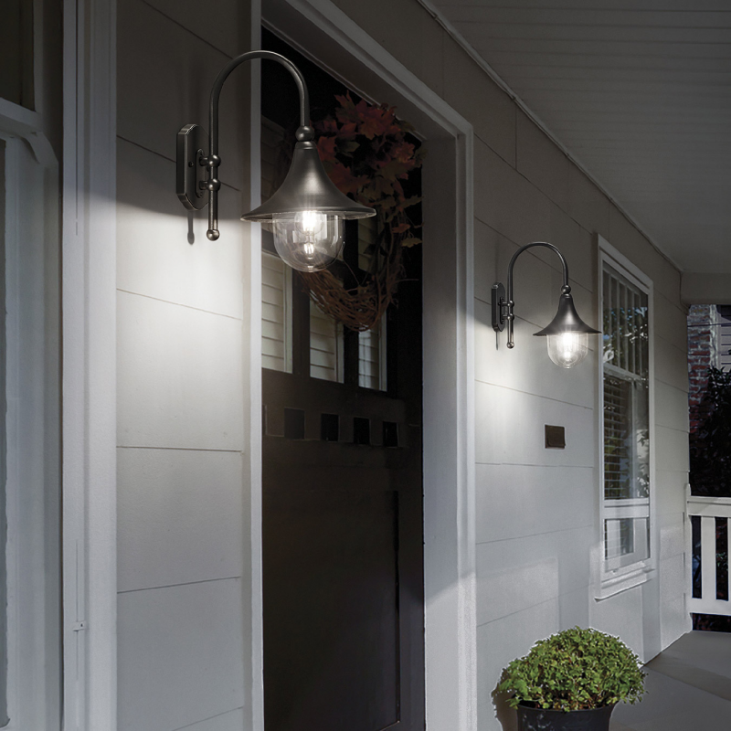IDEAL LUX 246819 CIMA AP1 vonkajšie svietidlo antracitové