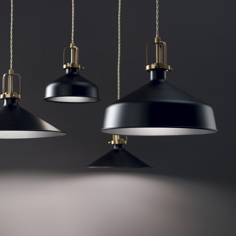 IDEAL LUX 249070 ERIS-3 SP1 závesné svietidlo čierne