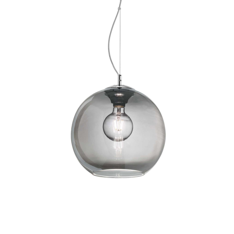 IDEAL LUX 250311 NEMO SP1 D20 závesné svietidlo dymové