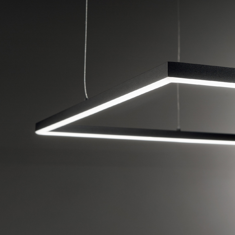 IDEAL LUX 259161 ORACLEIM SP D50SQUARE 3000K závesné svietidlo čierne