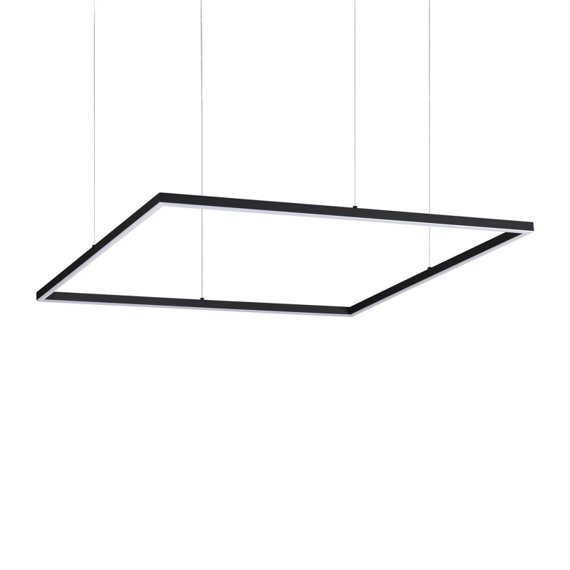 IDEAL LUX 259208 ORACLEIM SP D90 SQUARE 3000K závesné svietidlo čierne