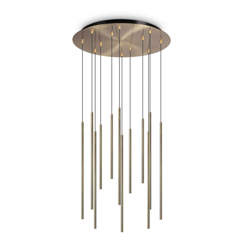IDEAL LUX 263663 FILO SP12 3000K závesné svietidlo mosadzné