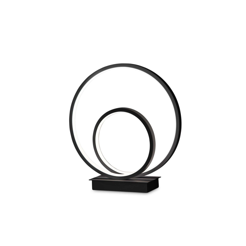IDEAL LUX 269481 OZ TL 3000K stolová lampa čierna