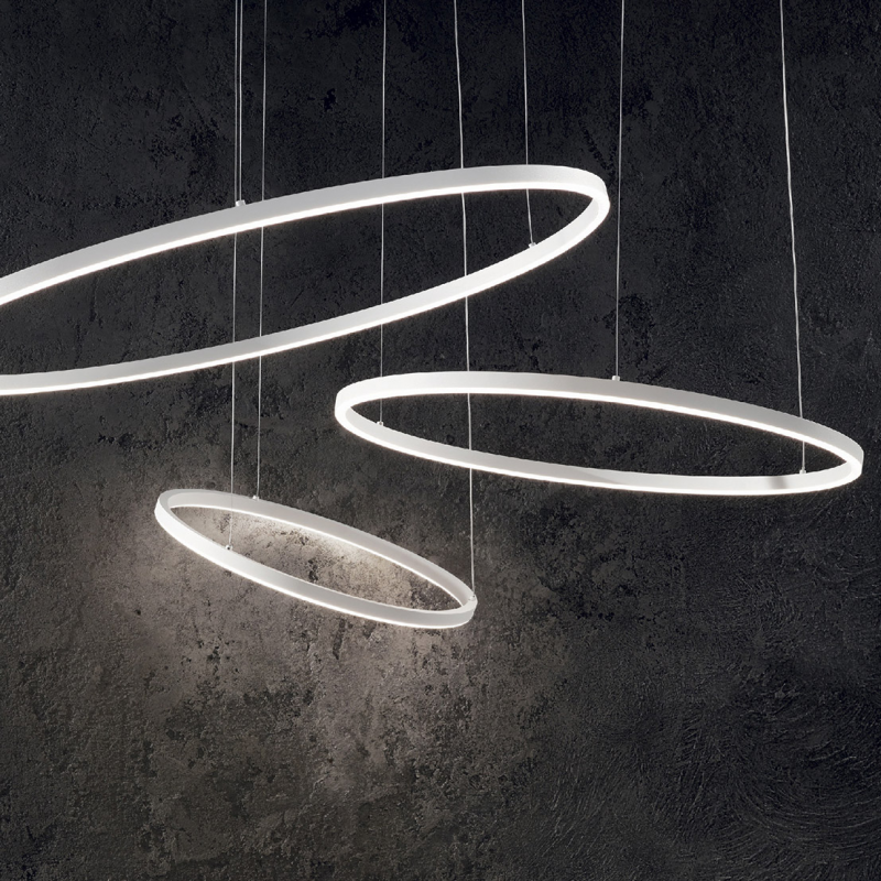 IDEAL LUX 269856 ORACLEIM SP D50 ROUND 4000K závesné svietidlo biele