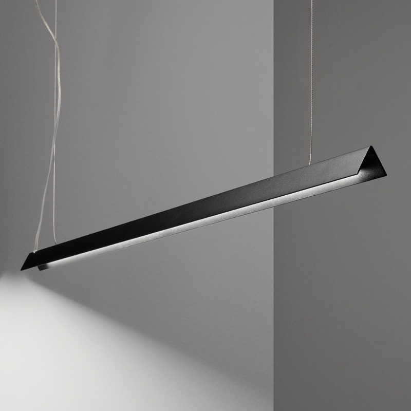 IDEAL LUX 275376 V-LINE SP 3000K závesné svietidlo čierne