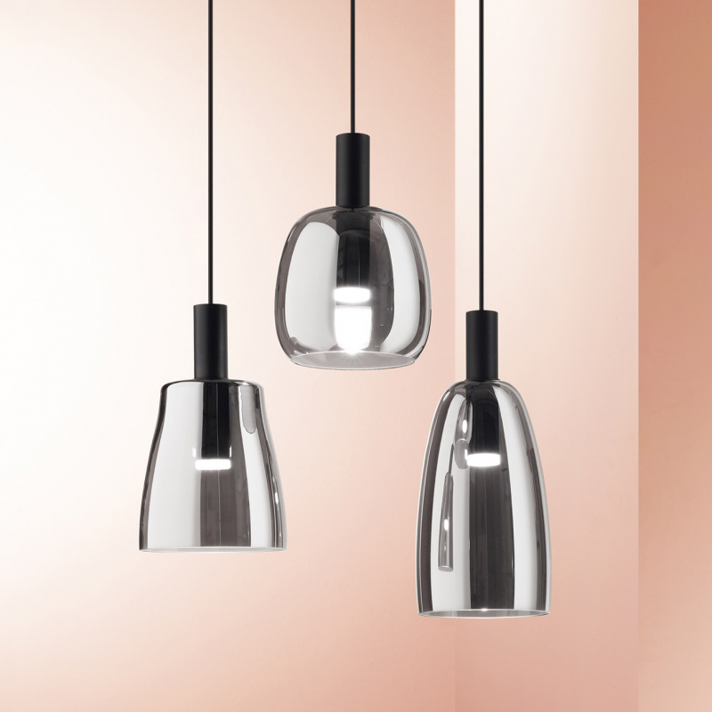 IDEAL LUX 275581 COCO-1 SP 3000K závesné svietidlo čierne