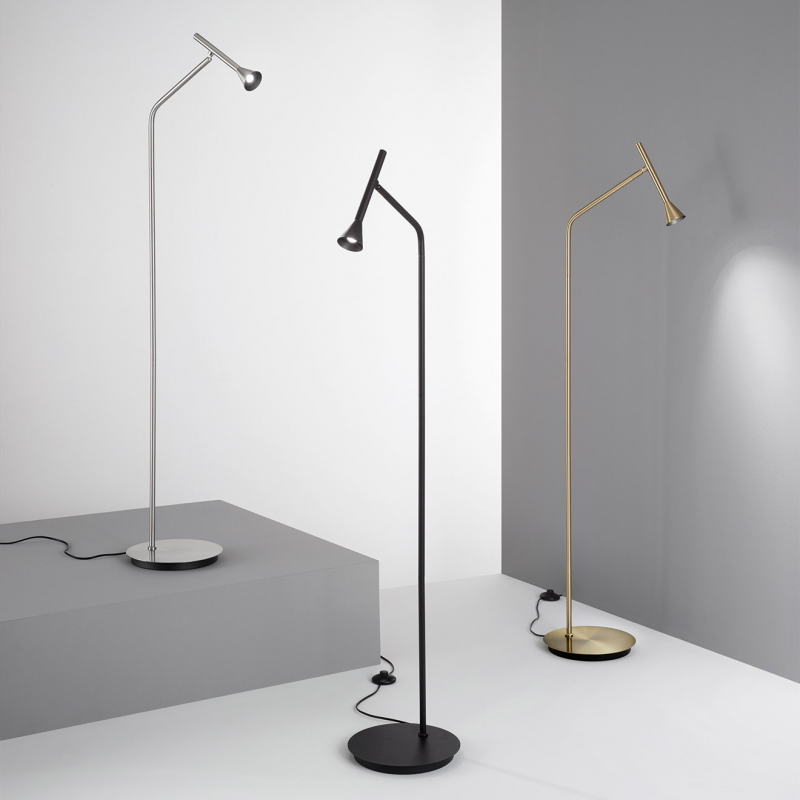 IDEAL LUX 279800 DIESIS PT 3000K stojacia lampa čierna