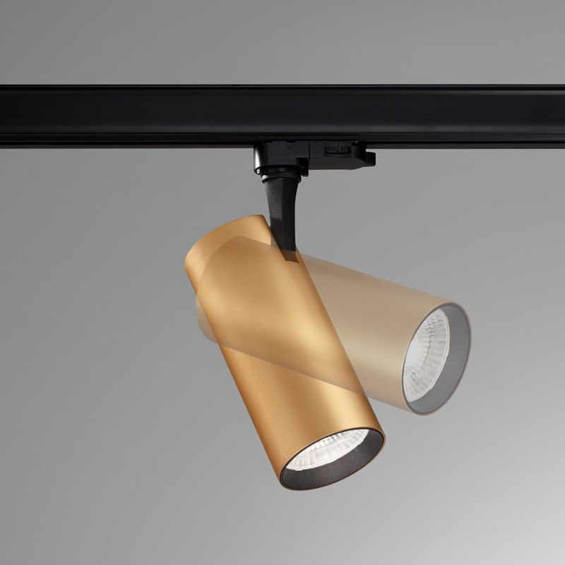 IDEAL LUX 283944 FOX TR 3-PHASE 25W CRI80 3000K lištové svietidlo mosadzné