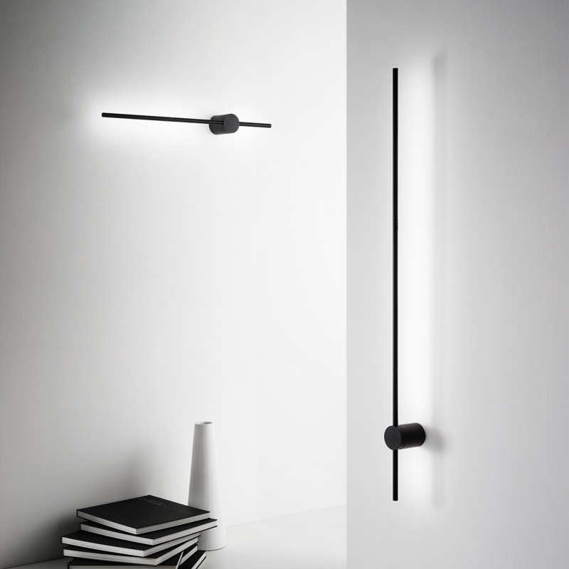 IDEAL LUX 285108 ESSENCE AP 17W 3000K nástenné svietidlo čierne