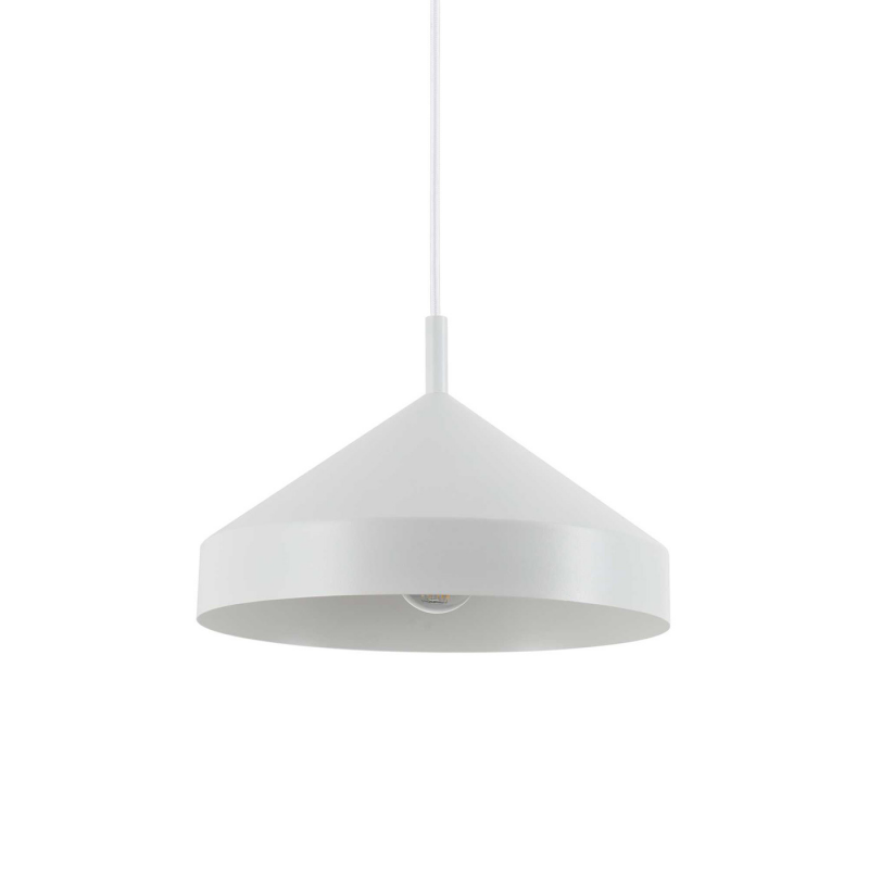 IDEAL LUX 285153 YURTA SP1 D30 závesné svietidlo biele