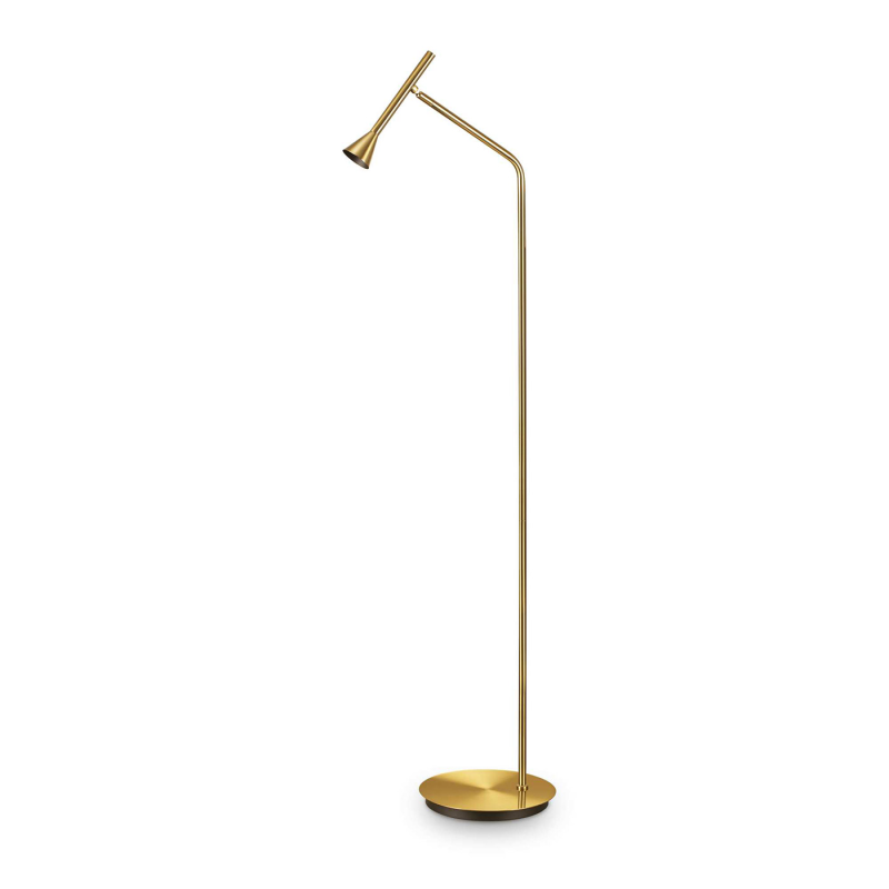 IDEAL LUX 285344 DIESIS PT 3000K stojacia lampa mosadzná