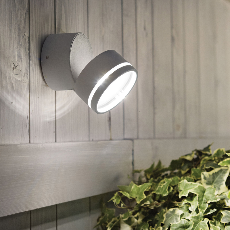 IDEAL LUX 285481 OMEGA AP ROUND 4000K vonkajšie svietidlo biele
