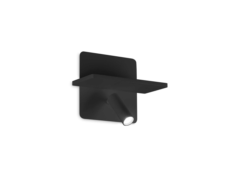 IDEAL LUX 287300 PIANO AP 3000K nástenné svietidlo čierne