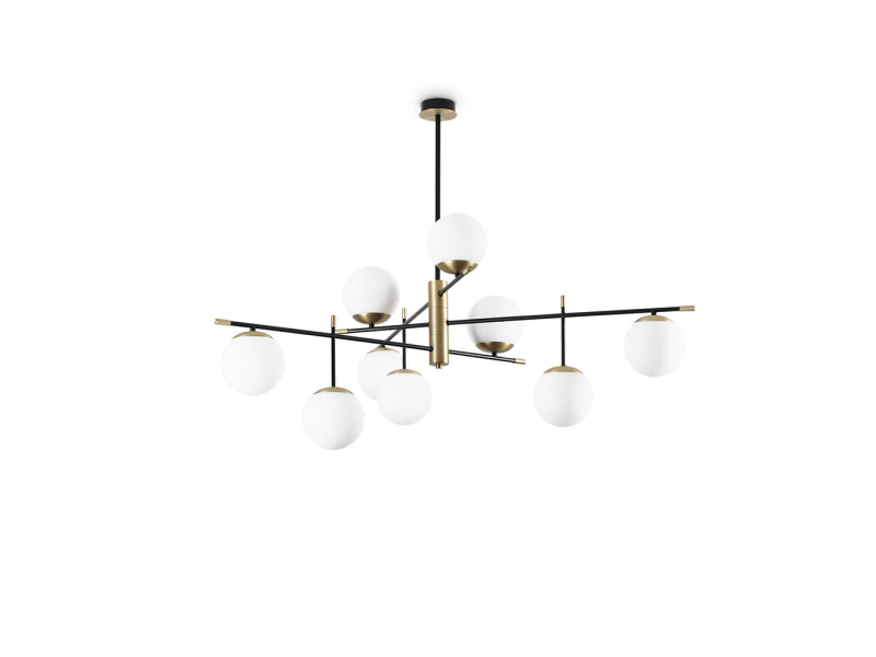 IDEAL LUX 289489 GOURMET PL9 závesné svietidlo čierne