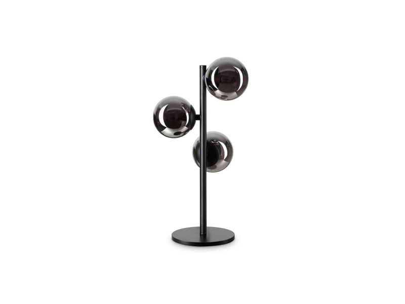 IDEAL LUX 292465 PERLAGE TL3 stolová lampa čierna