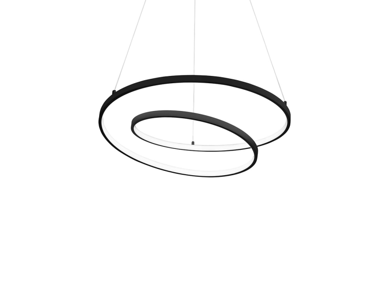 IDEAL LUX 304557 OZ SP D60 DALI 3000K závesné svietidlo čierne