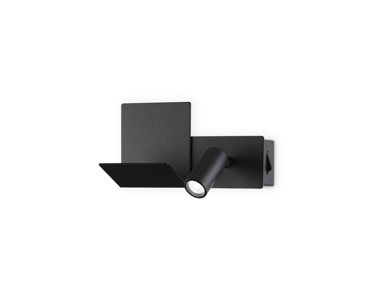 IDEAL LUX 306827 KOMODO-2 AP 3000K nástenné svietidlo čierne