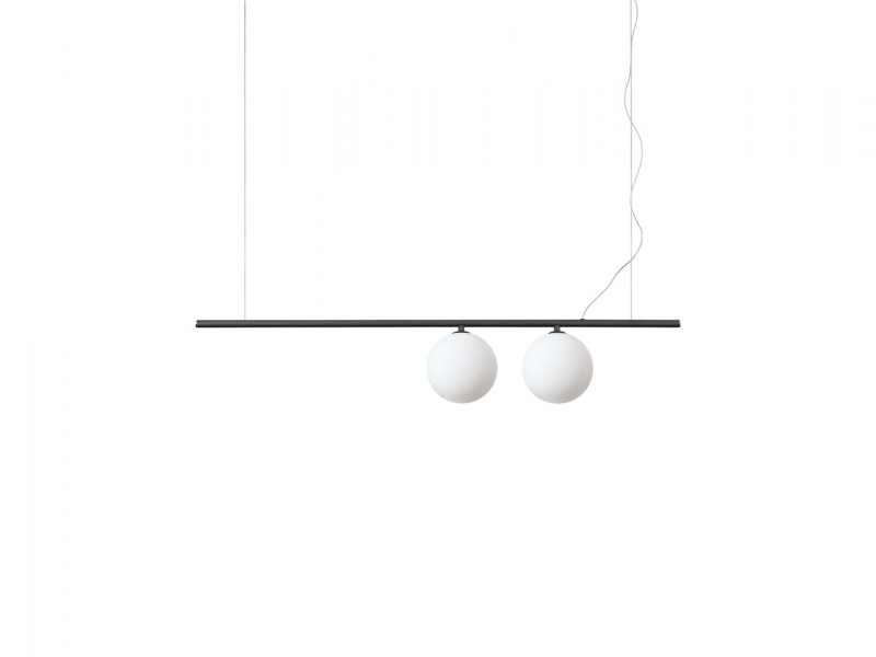 IDEAL LUX 306995 PERLINE SP2 závesné svietidlo čierne