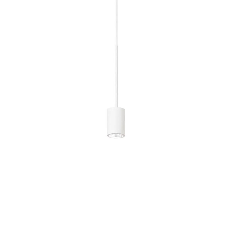 IDEAL LUX 310589 ARCHIMEDE SP CILINDRO 3000K závesné svietidlo biele