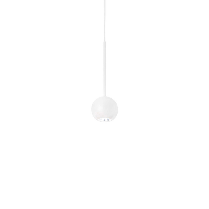 IDEAL LUX 310602 ARCHIMEDE SP SFERA 3000K závesné svietidlo biele