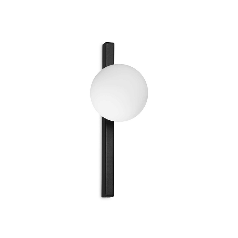 IDEAL LUX 310664 BINOMIO AP1 nástenné svietidlo čierne