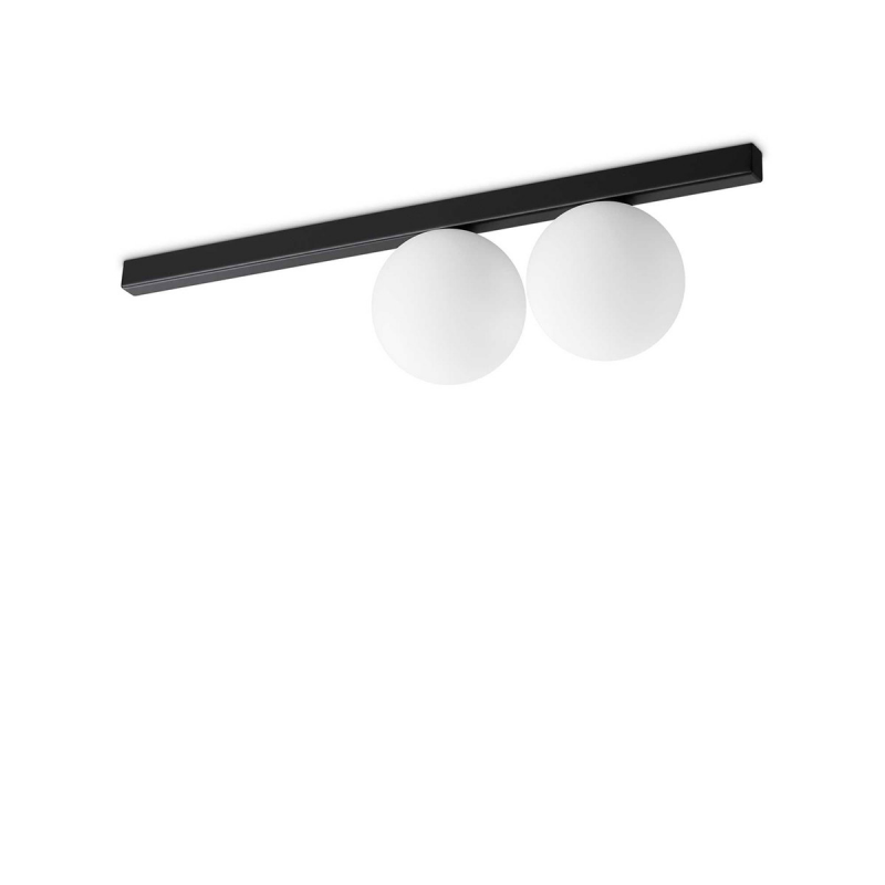IDEAL LUX 310671 BINOMIO PL2 stropné svietidlo čierne