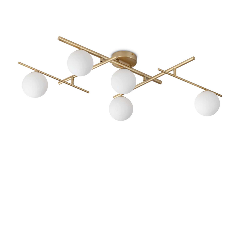 IDEAL LUX 311364 ATLAS PL5 stropné svietidlo zlaté