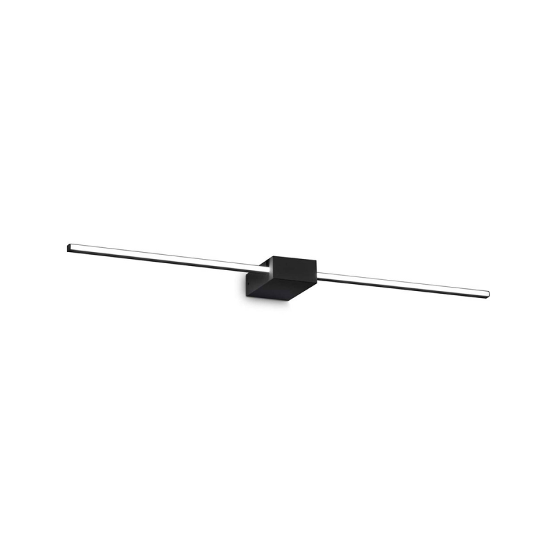 IDEAL LUX 311760 THEO AP D075 3000K nástenné svietidlo čierne